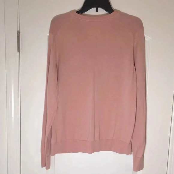 UNIQLO Peach Cotton Cardigan - Size L/G - Picture 2 of 3